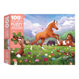Puzzle 100 Χνουδωτό Horsing Around