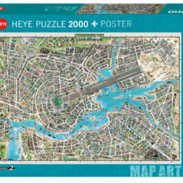 Puzzle 2000 Map Art – Η Πόλη της Pop
