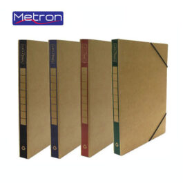 Κουτί Αρχειοθέτησης Metron Οικολογικό με Λάστιχο 25x33x3cm
