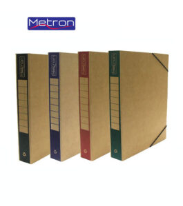 Κουτί Αρχειοθέτησης Metron Οικολογικό με Λάστιχο 25x33x5cm
