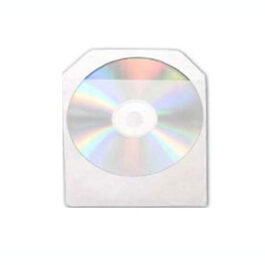 Ζελατίνη CD/DVD Πλαστική Διάφανη με Καπάκι 13x13cm 25τεμ