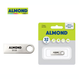 USB Flash Drive Almond 32GB Μεταλλικό Mini