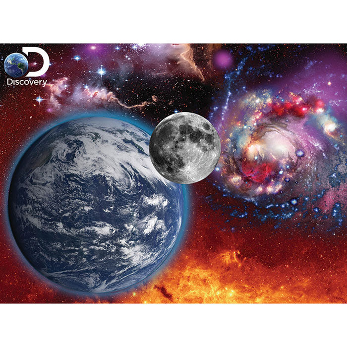 3D Puzzle Earth and Moon