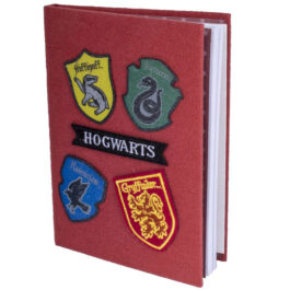 Harry Potter Σημειωματάριο Velcro with Patches SLHP426