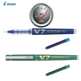 Στυλό Μαρκαδόρος Pilot V7 με Αμπούλα 0.7mm