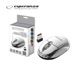 Ποντίκι Ασύρματο USB Esperanza Extreme Λευκό