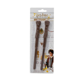 Harry Potter Wand Pen and Pencil Set SLHP264