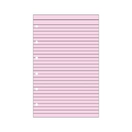 Φύλλα Σημειώσεων με Γραμμές Ροζ Pocket