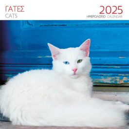 Ημερολόγιο Επιτοίχιο 2025 Γάτες Άσπρη