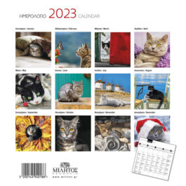 Ημερολόγιο Επιτοίχιο 2023 Γάτες