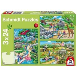 Puzzle Schmidt 3×24 Ζωολογικός Κήπος 56218