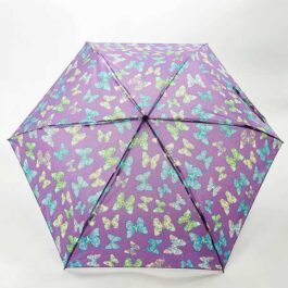 Lilac Butterfly Mini Umbrella E-K125