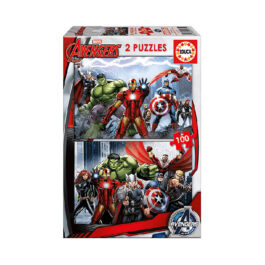Puzzle 2×100 Avengers
