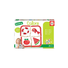 Puzzle 6 Εκπαιδευτικό Baby Colors Χρώματα