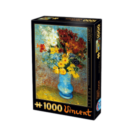 Puzzle 1000 Van Gogh Fleurs Dans Un Vase Bleu