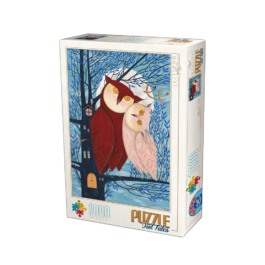 Puzzle 1000 Kurti Andrea Owl Tales Ι