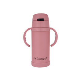 Θερμός Παιδικό Estia Ατσάλι BPA-Free 350ml Slogans Be Happy