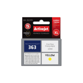 Active Jet Ink Συμβατό Με HP AH-363YR #363XL Yellow 10ml (Α) #C8773EE