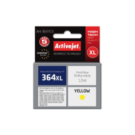 Active Jet Ink Συμβατό Με HP AH-364YCX #364XL Yellow 12ml (Α) #CB325EE
