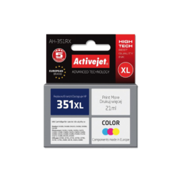 Active Jet Ink Συμβατό Με HP AH-351RX #351XL Tricolor 21ml (Α) #CB338EE