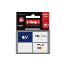 Active Jet Ink Συμβατό Με HP AH-901CR #901XL Tricolor 21ml (Α) #CC656A