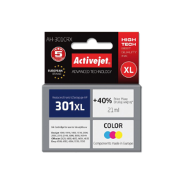 Active Jet Ink Συμβατό Με HP AH-301CRX #301XL Tricolor 21ml (Α) #CH564EE