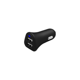 Φορτιστής Αυτοκινήτου Celly 2 USB 2.4Α Μαύρο