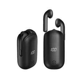 Ακουστικά Celly Ασύρματα Με Βάση Φόρτισης Bluetooth Slide1BK Μαύρα