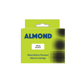 Ink Almond Συμβατό Με EPSON #T0711 Black 12ml (N) #C13T07114011