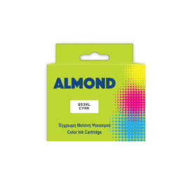 Ink Almond Συμβατό Με HP #953XL Cyan 20ml 1600Φ (Ν) #F6U16AE