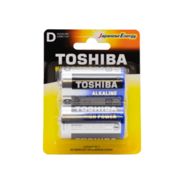 Μπαταρίες Αλκαλικές Χονδρές Toshiba LR20 D 2 Τεμ