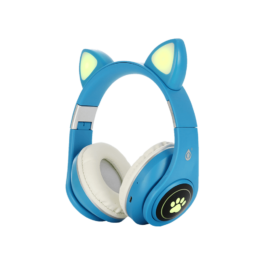Ακουστικά MTK Με Μικρόφωνο Bluetooth 400mAh Cat Ear