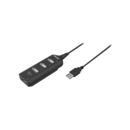 Hub MTK 4 Θυρών USB 2.0 AT658 Μαύρο