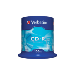 CD-R Verbatim 700MB 52x 100Τεμ Cakebox Datalife