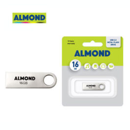 USB Flash Drive Almond 16GB Μεταλλικό Mini