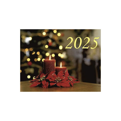 Ημερολόγιο Μηνιαίο Μικρό 2025 Τοίχου 7x9