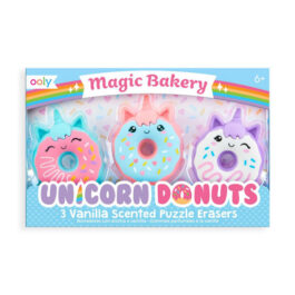 Magic Bakery Unicorn Donuts Scented Erasers Set