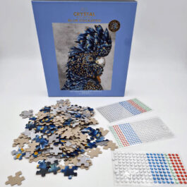 Puzzle 500 Elevate Crystal Blue Cockatoo