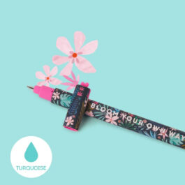Legami Erasable Pen Flora Turquoise