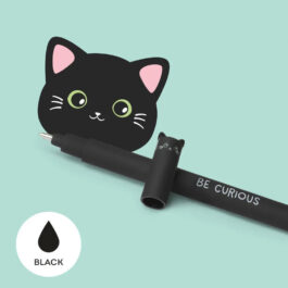 Legami Erasable Pen Kitty Black