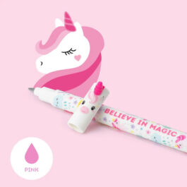 Legami Erasable Pen Unicorn Pink