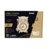 Ξύλινη Κατασκευή Owl Clock - Εικόνα 3