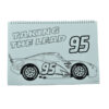 GIM Μπλοκ Ζωγραφικής Cars 23x33cm 40 Φύλλα + Sticker - Εικόνα 5
