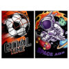 Back Me Up Τετράδιο 17x25cm Soccer – Space