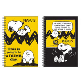 Paul Frank Τετράδιο Σπιράλ 17x25cm 2 Θεμάτων 70Φύλλων Peanuts – Charlie Brown