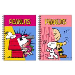 Paul Frank Τετράδιο Σπιράλ A4 2 Θεμάτων Peanuts – Half & Lough