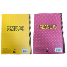 Paul Frank Τετράδιο Σπιράλ A4 2 Θεμάτων Peanuts – Half & Lough