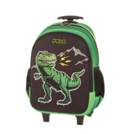 Σακίδιο Νηπιαγωγείου POLO Trolley Junior Frenzi Dinosaur