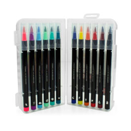 Legami Set of 12 Brush Markers Bright