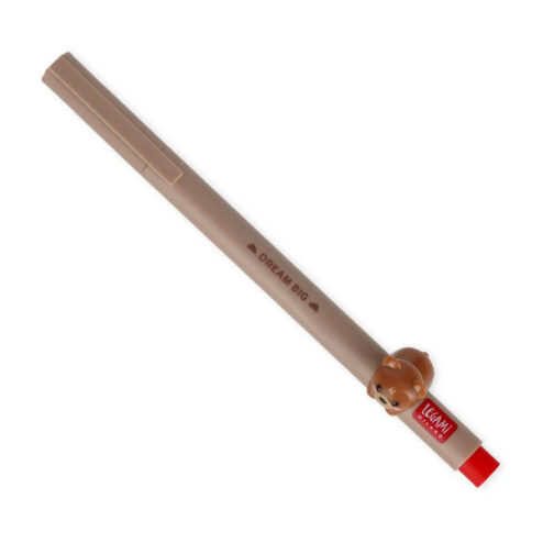 Legami Gel Pen Lovely Friends Teddy Bear Red